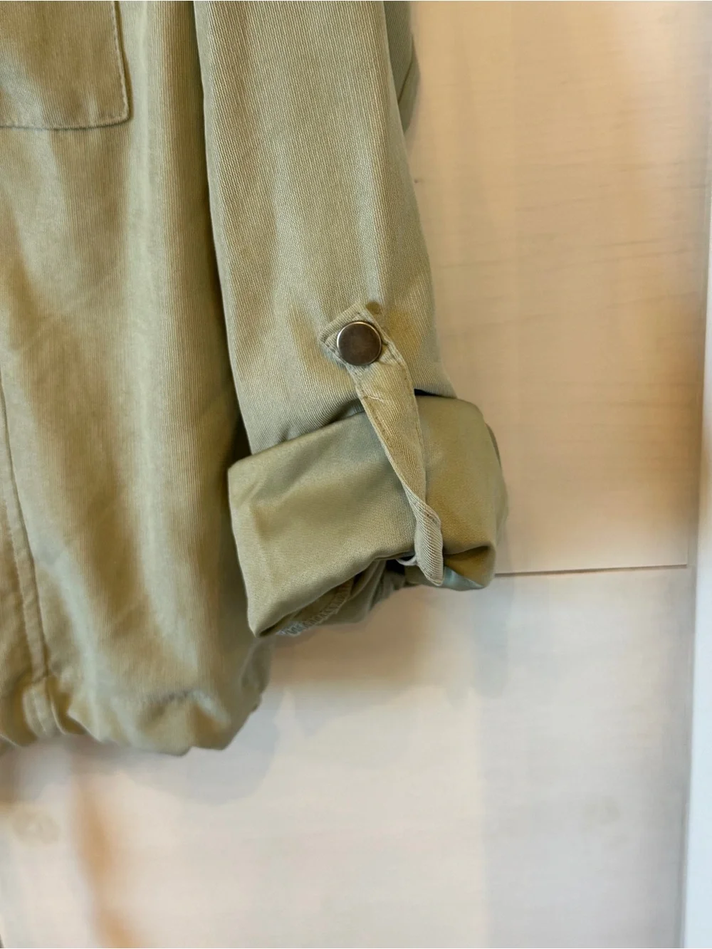 Dusty Sage Lightweight Utility Jacket